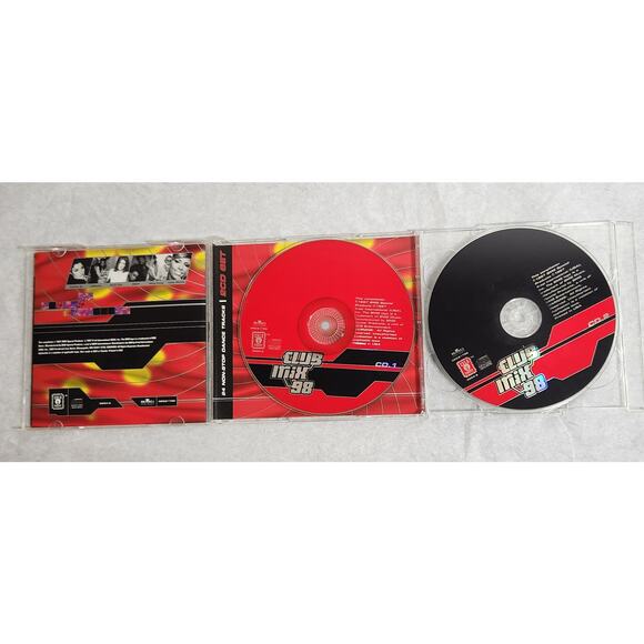 Club Mix '98 Tested Vintage 2 CD Set With 24 Tracks BMG 1997 Pre-owned - Picture 3 of 5